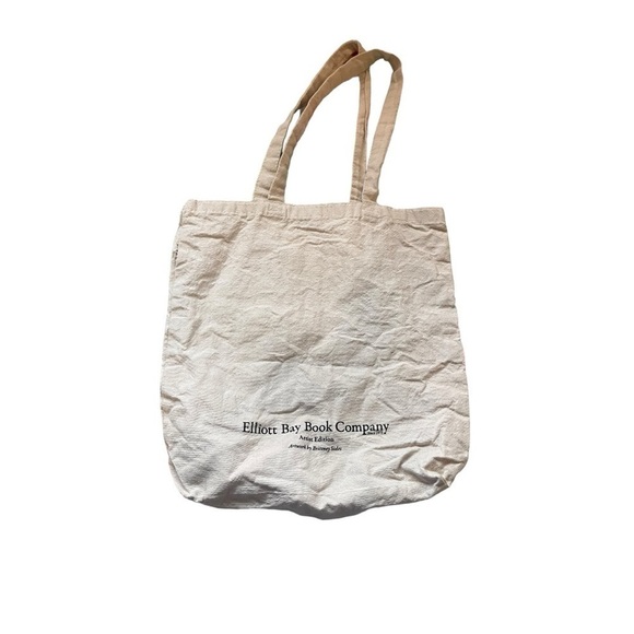 Elliott bookstore canvas large tote - Picture 2 of 3